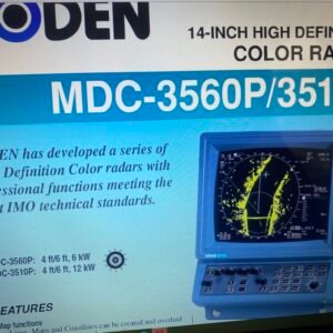 KODEN MDC-3510 HIGH DEFINITION COLOR RADAR